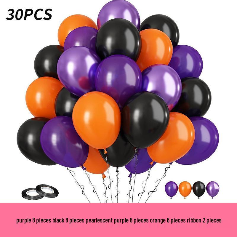 30-Piece 12-Inch Balloon Set for Birthday, Wedding, and Party Decorations