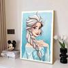 Disney Diamond Painting Elsa Princess Illustration Mosaic Art DIY Cross Stitch Embroidery Set Full Diamond Home Decor Gift