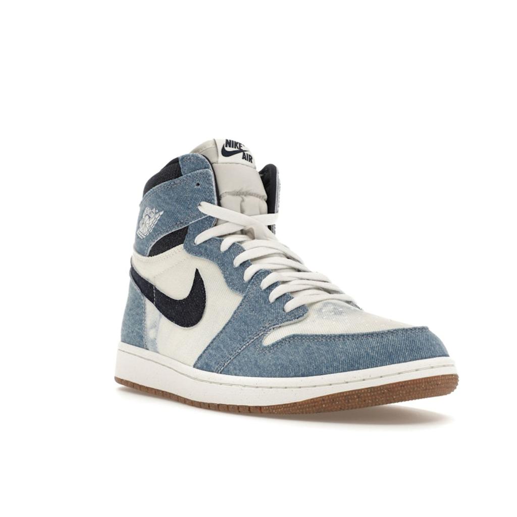 Air Jordan 1 Retro High OG Denim Unisex-Sneakers Blau Summit-Weiß Obsidian FQ2947-100
