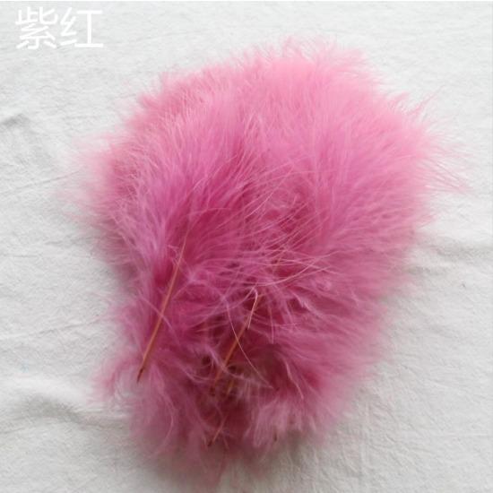 50Pcs Feather Perennial Diy Color Full-Fleece Feather Turkey Feather Jewelry Accessories Materials From 50 Pieces