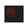 Plaque Vitrocéramique - CATA - TD 6003 BK - 3 Zones De Cuisson - 5,4 kW - Noir