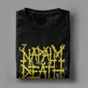 Napalm Death T Shirts Men's Cotton Novelty T-Shirts Round Neck Band Tee Shirt Short Sleeve Clothing Plus Size