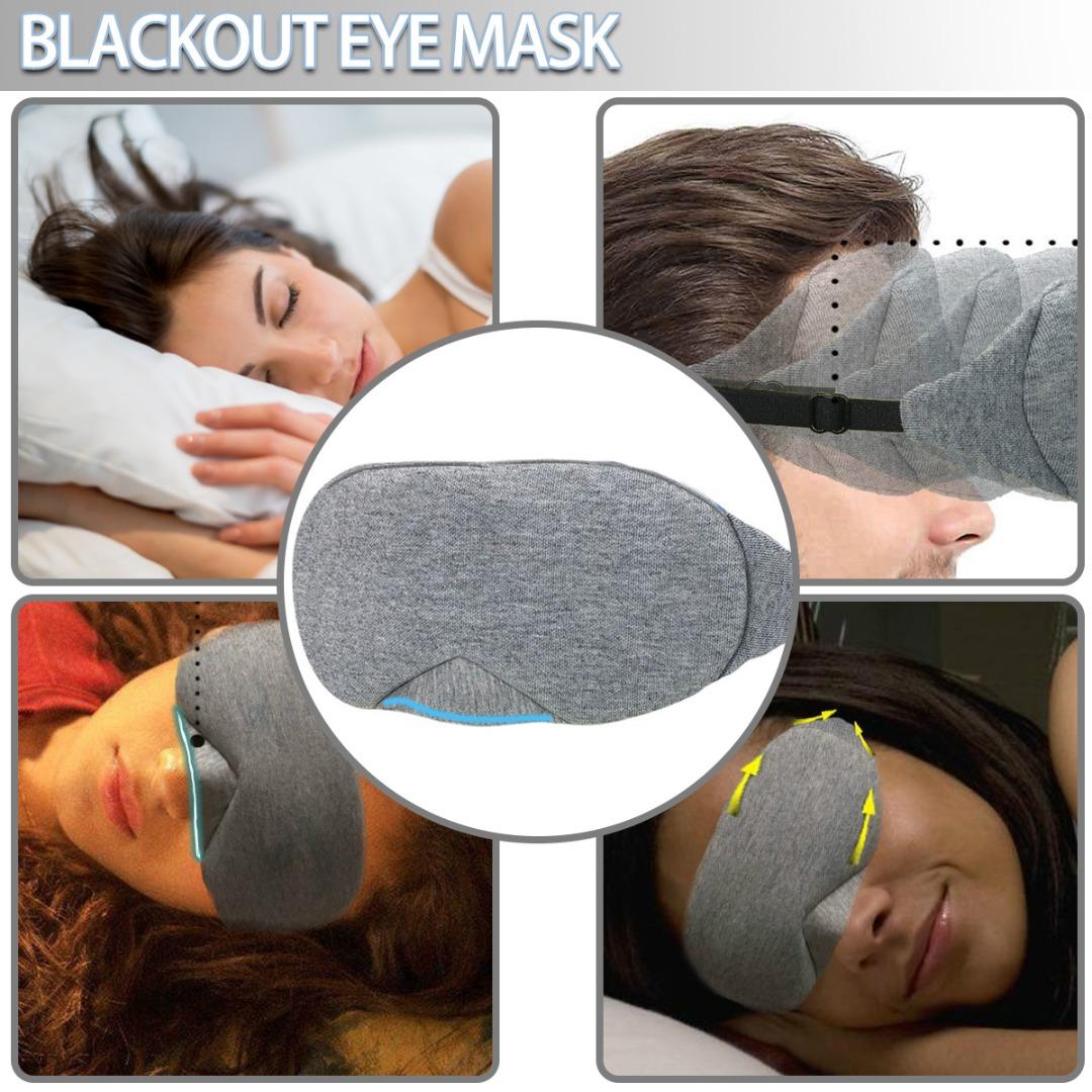

Tingml Light Blocking Sleep Eye Mask Мягкая Удобная для Мужчин Женская Глазная Слепица