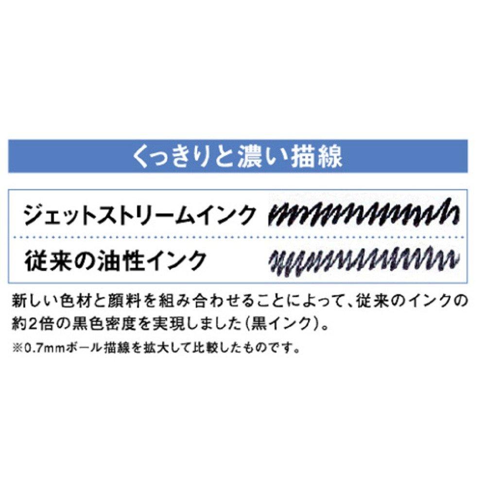 Mitsubishi Pencil Jetstream Prime Easy To MSXE450000724 3&1 Multi-Function Pen, 0.7mm, Black, Write,