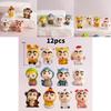 Crayon Shin Chan 12 Zodiac Animal Figurines Pvc Collectibles For Home And Office