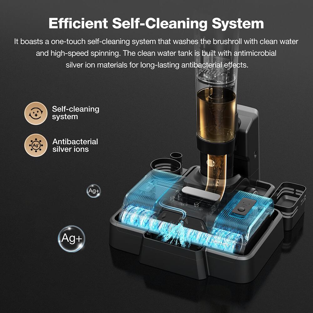 JIMMY PW11 All-In-One Cordless Vacuum & Washer, 400W Strong Power, Single Brush Roll, Hot Air Fast Drying, LED Screen