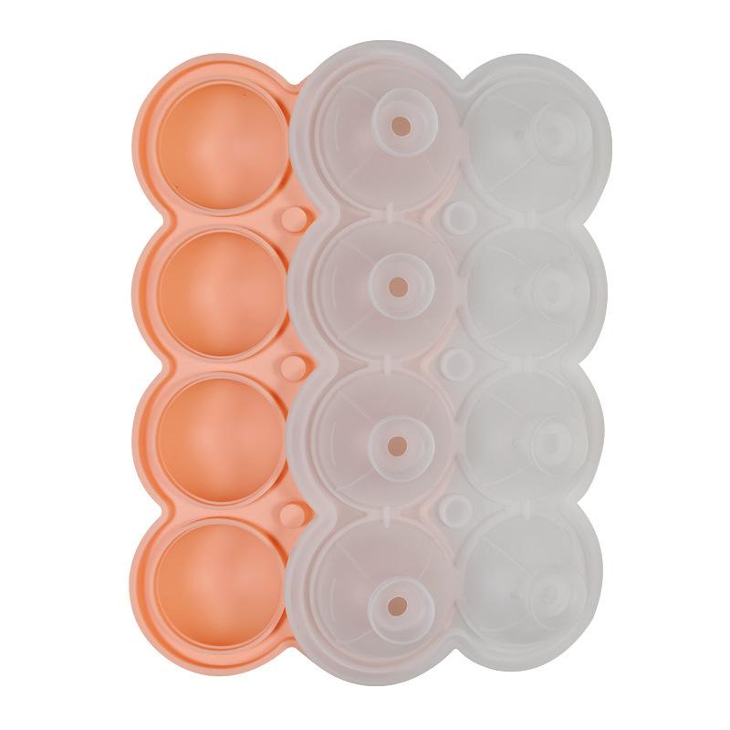 Large Silicone Ice Cube Trays - Easy-Release No Leakage Perfect For Whiskey Cocktails Juice And Parties
