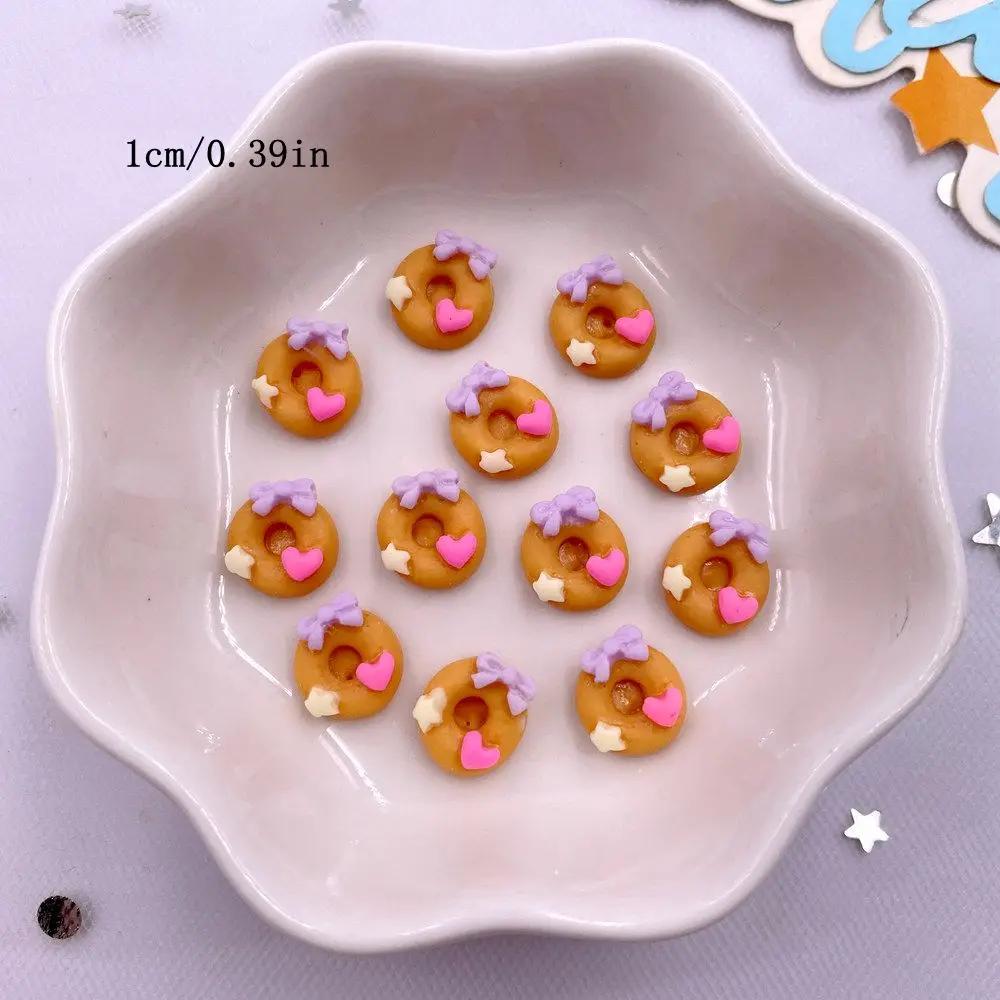 

50 шт. разноцветных смоляных мини-фигурок в виде сыра, сердца, звезды, шоколадного пончика, нейл-арта, плоских каменных фигурок, скрапбукинга, сделай сам, декора, ремесла