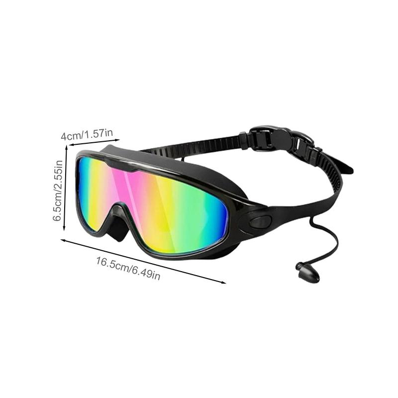 Damskie okulary pływackie Regulowane Ochrona UV Okulary pływackie dla mężczyzn i kobiet Brak przeciekania wody Okulary pływackie z szerokim polem widzenia dla