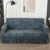 Printed Sofa Cover Stretch Couch Covers Patterned Slipcovers With Skirt Washable Spandex Furniture Protector For Living Room