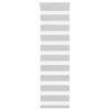 Zebra Roller Blind, Light Grey, Fabric Width 35.9 Cm, Polyester