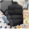 Hong Kong Trendy Brand Men's Cotton Stand Collar Sleeveless Vest: Autumn/Winter Warm Outerwear