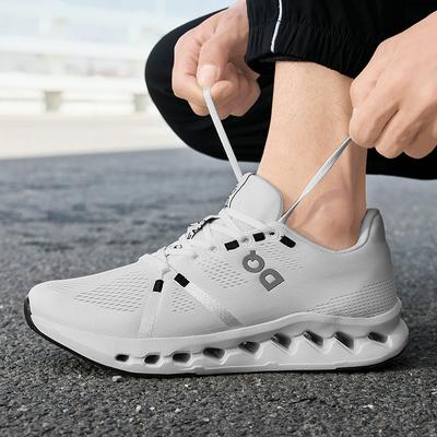Zapatillas deportivas con hebilla giratoria para hombre, nuevas zapatillas deportivas ligeras para adultos, informales, transpirables, para correr, versátiles, para papá.