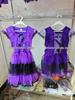 Purple Bat Girl Witch Costume - Children's Halloween Cosplay Outfit
