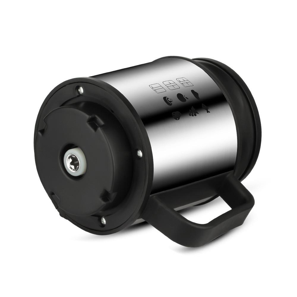 5L Großkapazität Elektrischer Fleischwolf 1000W Edelstahl Gemüsezerkleinerer Küche Multifunktionale Küchenmaschine