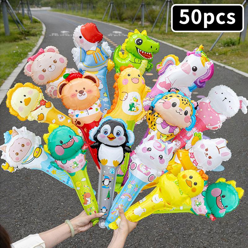 25/50 Stuks Diverse Schattige Dierlijke Designs Cartoon Ballonnen, Kerstballon, Verjaardagspartij Decoraties, Feestballonnen
