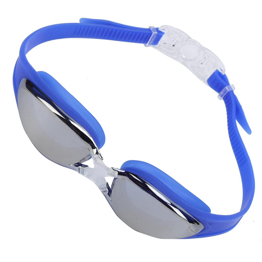 Schwimmbrille für Erwachsene UV-Schutz Anti-Beschlag Kein Auslaufen Galvanisierte Schwimmbrille Rosa