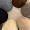 Solid Color Woolen Berets Knitted Octagonal Cap Retro Artist Cap  Autumn/Winter