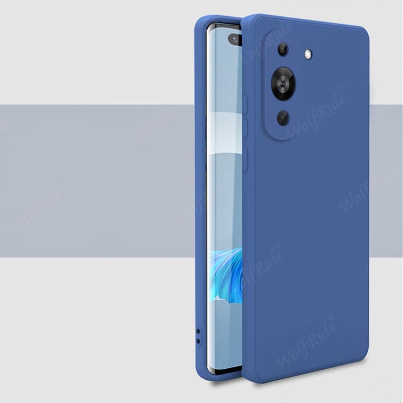 

Чехол для Huawei Nova 10 Pro, чехол для Huawei Nova 10 Pro, противоударный силиконовый чехол из ТПУ, мягкий чехол для Huawei Nova 10 Pro Fundas For Nova 10 Pro синий