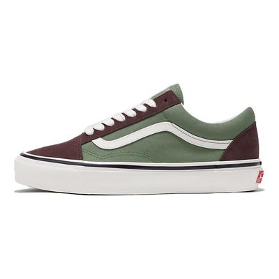 Premium Old Skool Low Top Skateboard Shoes Unisex Green Sneakers VN000D56BGS