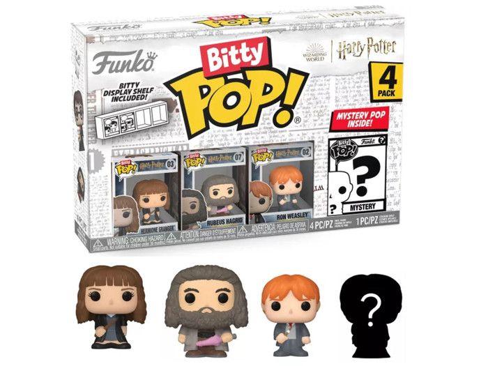 Figurines - Bitty Pop! - Harry Potter - Pack De 4 - Hermione En Robe - 2,5 Cm