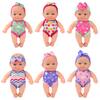 Simulation Babypuppen Figuren Puppen Kinder Weichgummi Spielzeug Geschenk Niedlich Tröstend Beruhigend Babypuppen Kinder Weichgummi Babypuppe