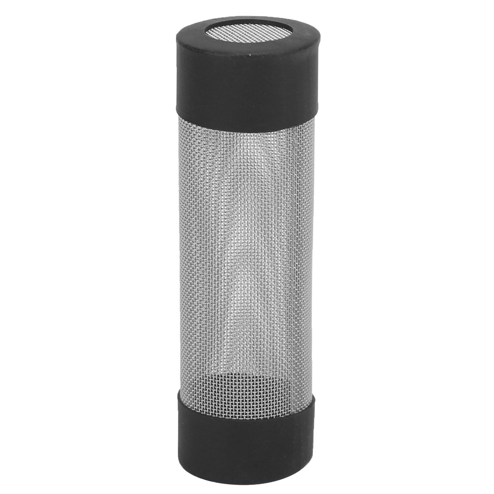 

Aquarium Filter Cover Stainless Steel Inlet and Outlet Protective Mesh for Fish ShrimpsInternal Diameter 12mm