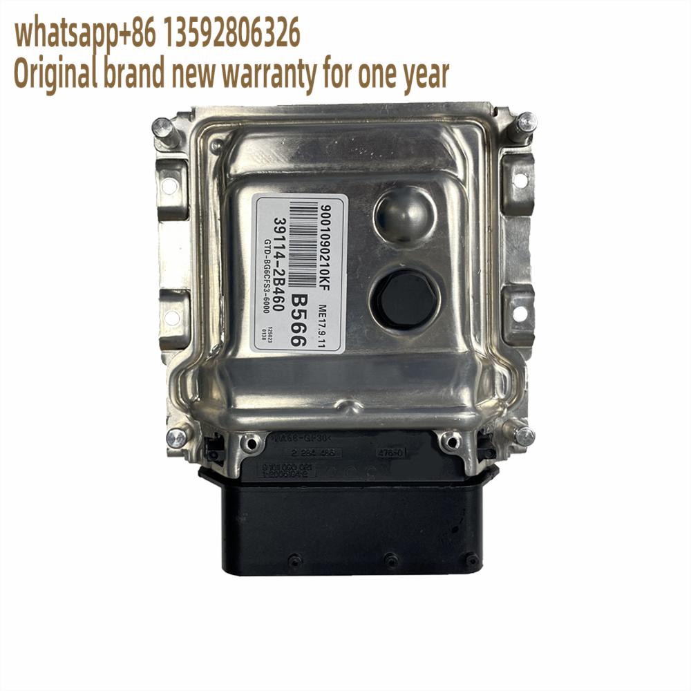 Original 39114-2b460 Me17.9.11 B566 Car Engine Board Ecu For Hyundai Kia Yuedong Langdo