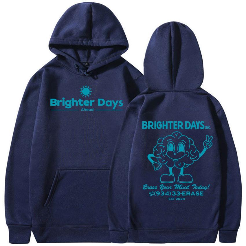 Ariana Grande Brighter Days Ahead Tour Album 2025 Hoodie Herren Damen Harajuku Mode Langarm Übergroßes Sweatshirt Streetwear