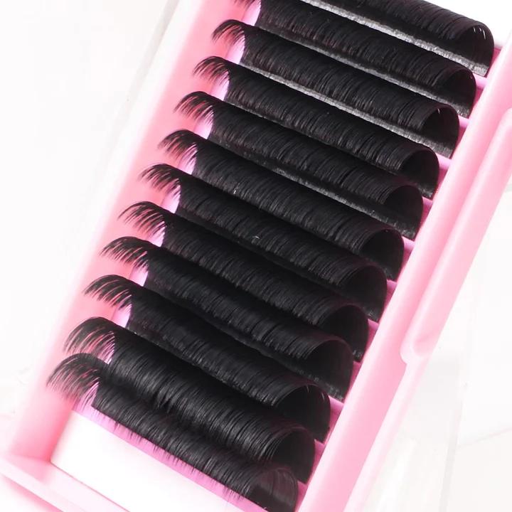 VEYES J B C Cc D Dd L Lc Ld M Curl Volume Eyelash 6-25 Length 0.03 Individual Cashmere Lash Volume Easy Fan Eyelash Extention