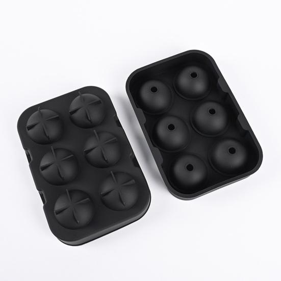 Silicone Ice Cube Trays with Lids Stackable Reusable Ice Cube Molds