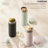 COOKER KING 360ml Vacuum Flasks Stainless Steel Water Cup Simple Thermal Coffee Mug Portable Tea Cup Water Bottle Bicycle