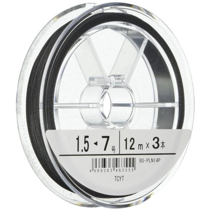 Shimano Harris Spin Power Taper Chikara Ito EX4 PE 12m x 3 0.8-7 Black PL-N14P