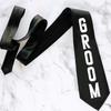 groom groomsman Tie Bachelor Party wedding bridal shower groom to be decoration Accessories present Proposal gift Photo props