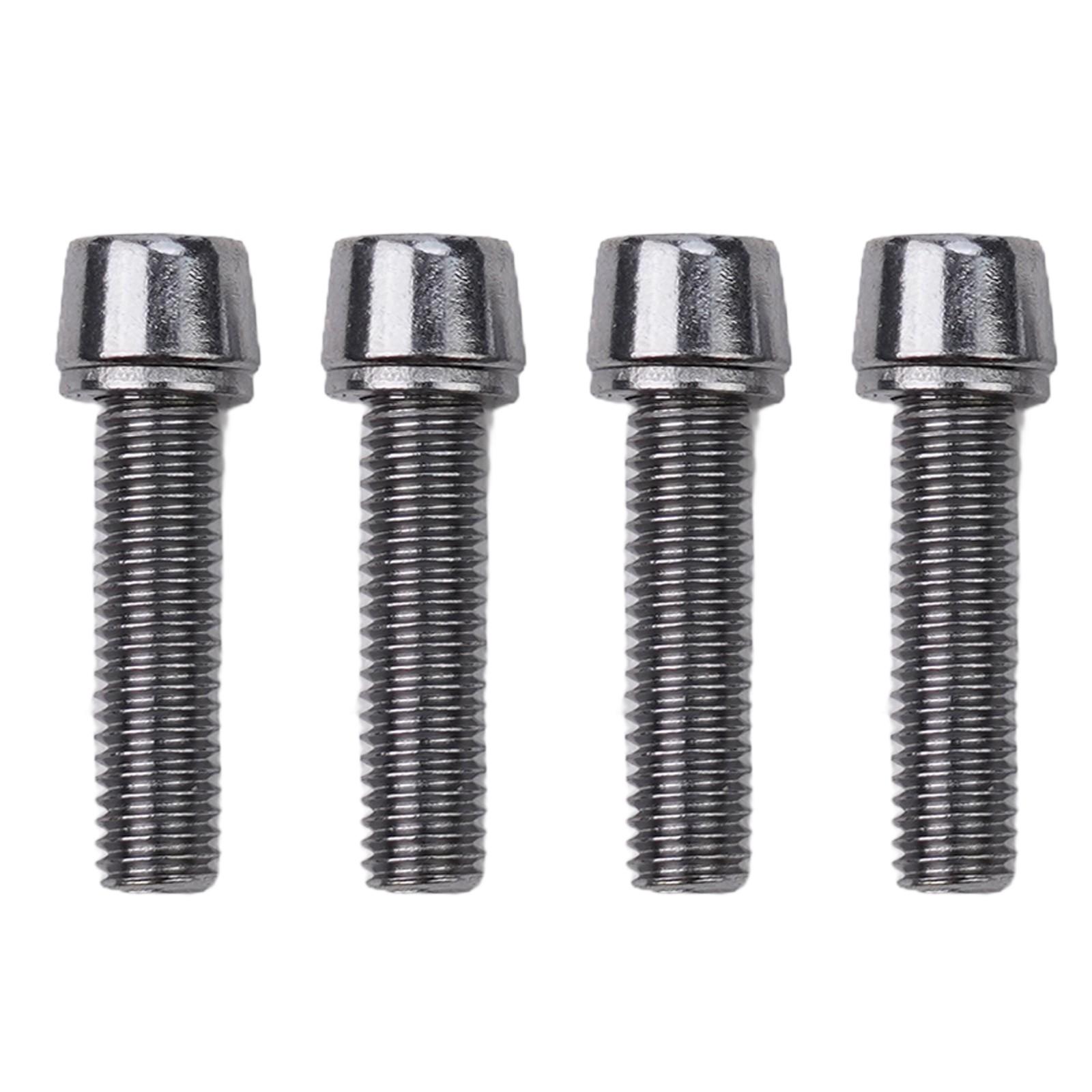 

4pcs M5x20mm M6x20mm MTB Bike Bicycle Steering Handlebar Stem Screws Bolts/new M5x20