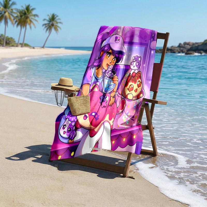 Pixel Game Fashion Beach Towel: Ideal for Summer Adventures Soft, absorbent and quick drying suitable for swimming and bathing