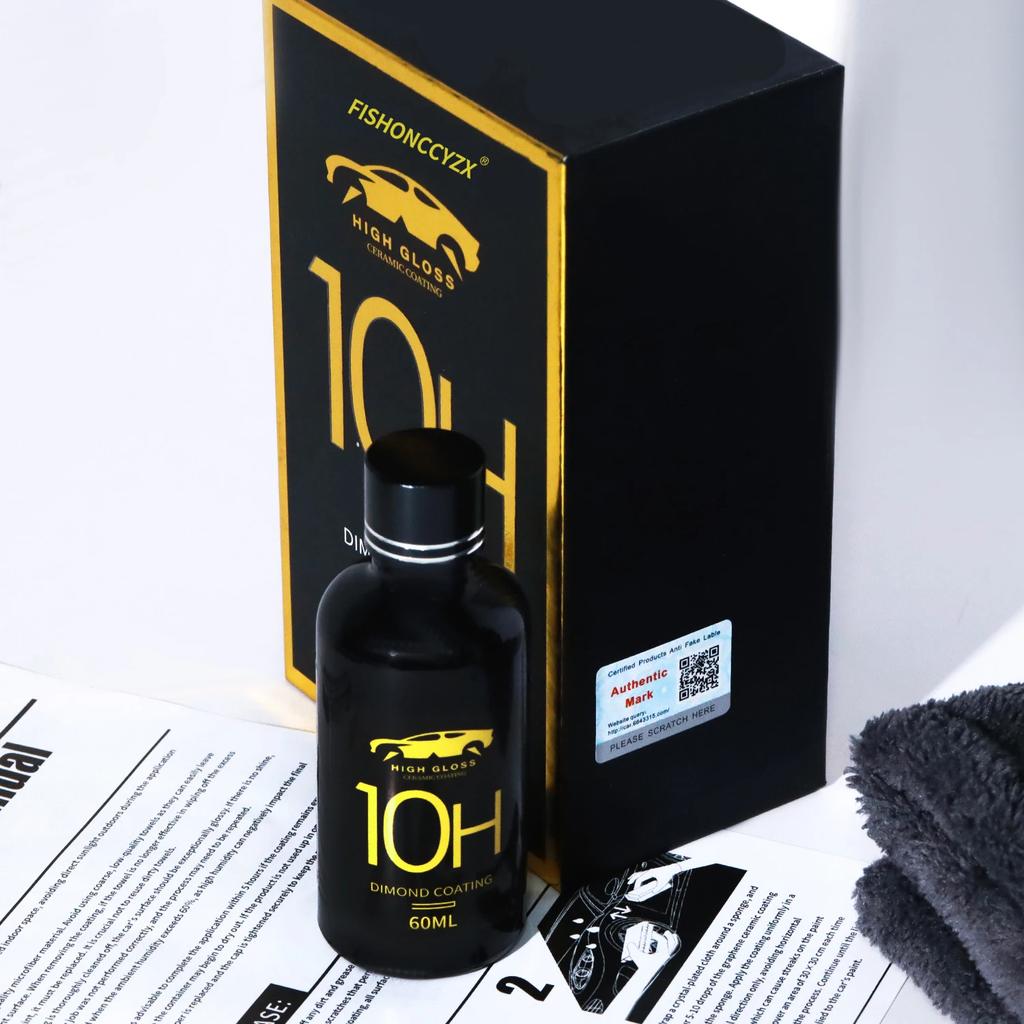 10H Greyghost Ceramic Coating for Cars Mr Fix 10h Nano Coating Ceramic Car Coating Hydrophobic Car Paint Protection Anti Scratch