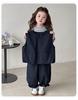 Girls' Korean Style Autumn Vest Three-Piece Outfit: Trendy, Casual, and Beautiful
