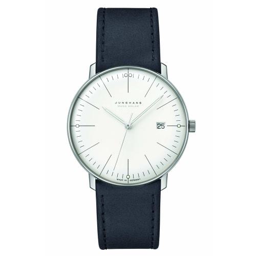 

059 2020 02 Junghans Max Bill Mega Solar Radio Wave Solar Sapphire