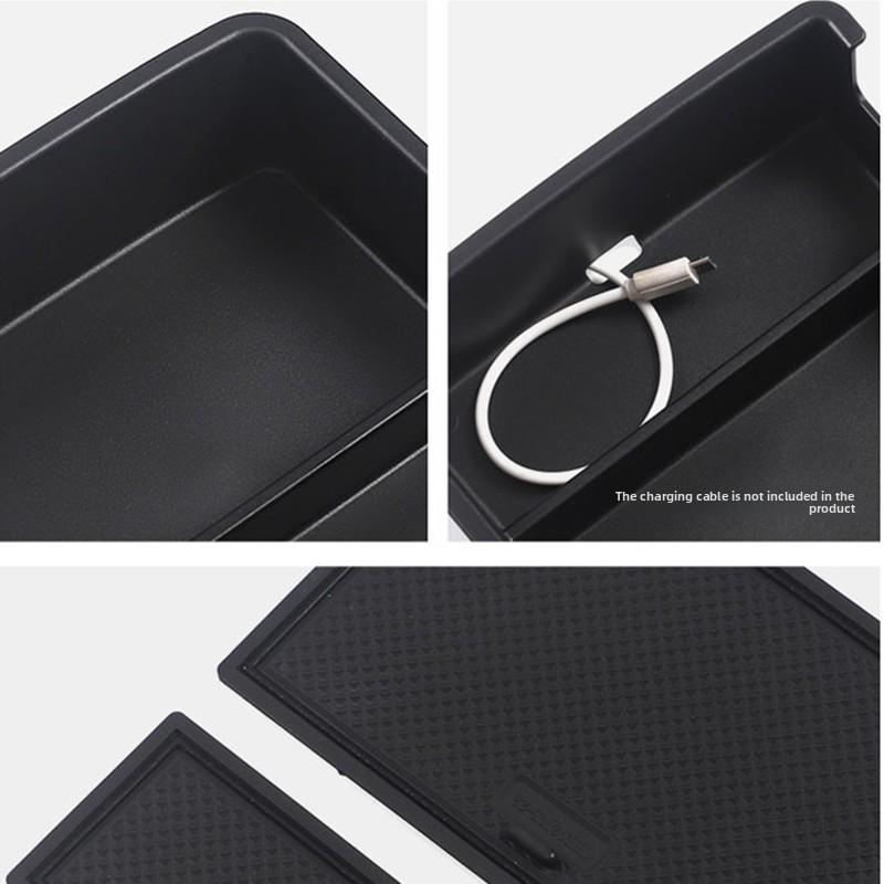 Armrest Storage Box Center Console Organizer For BYD KING DM-i for BYD Chazor 2024 2025 2026 Car Accessories