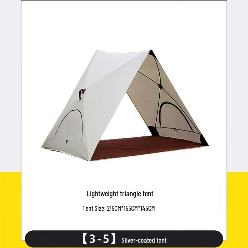 OEING Portable Quick-Open Camping Tent 3-5 Person