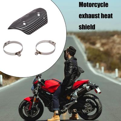 Kryt paty pro úpravu motocyklu na tlumič výfuku