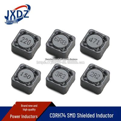 CDRH74 SMD geschirmter Induktor: Erhältlich in 1uH, 2.2uH, 3.3uH, 4.7uH, 10uH, 22uH, 33uH, 47uH, 68uH.