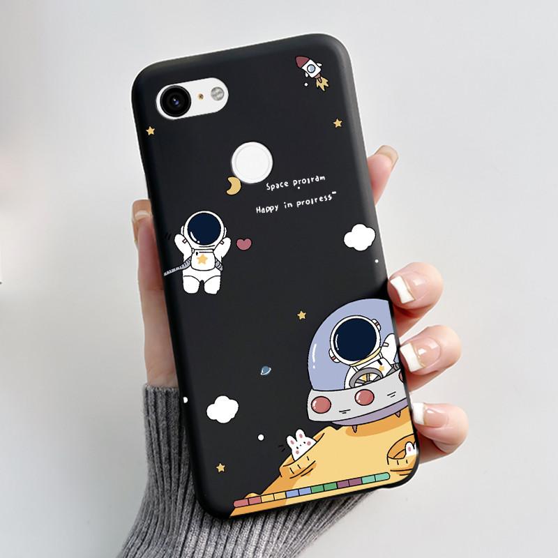 Husă Drăguță Pentru Google Pixel 3/Pixel 3XL Carcasă Imprimată Funda Pentru Google Pixel 3A XL Coque Husă Protectoare Carcasă Moale din Silicon