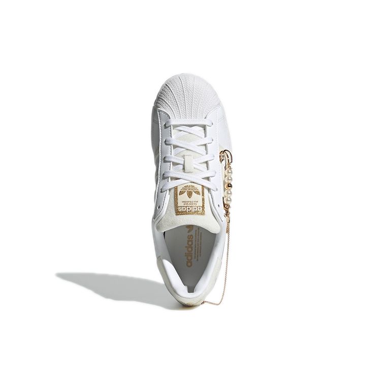 Adidas Originals Superstar Low Top Sneakers Women Sneakers Han-Jade-White GZ3386