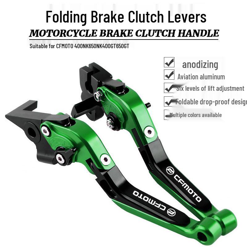 Spring Breeze 400NK/650NK/400GT/650GT Adjustable Folding Brake & Clutch Levers