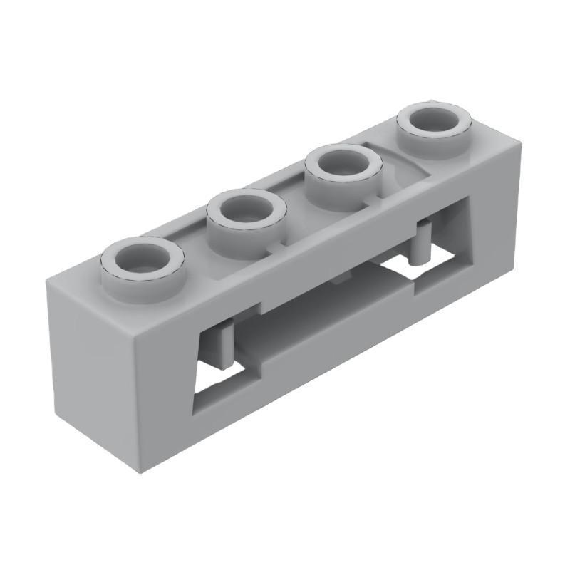 50g MOC 16968 1x4 Disc Shooter Building Block Parts, Compatible Standard
