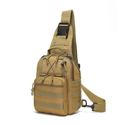 Militärfan Outdoor Taktische Brusttasche Mini Schulter Crossbody Tasche Radfahren Bergsteigen Kleine Brusttasche Herren