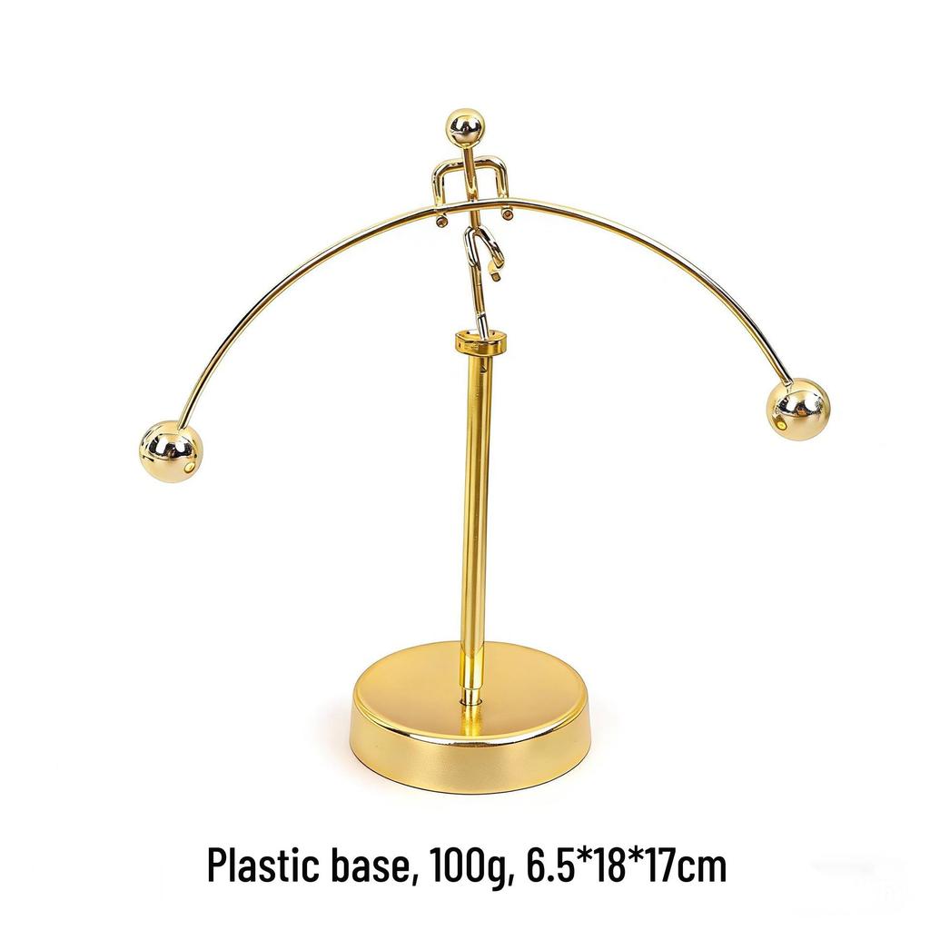 Rotating Iron Man Roly-Poly Balance Ornament – Stress Relief Desktop Decoration