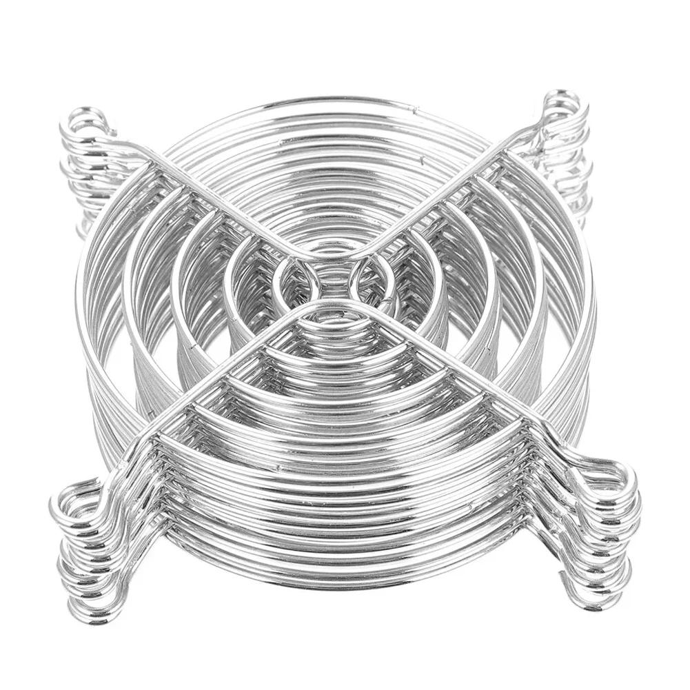 Grille de protection pour ventilateur de refroidissement en métal 90 mm Filtre net de protection contre les radiations Installation facile Efficacité de refroidissement optimale
